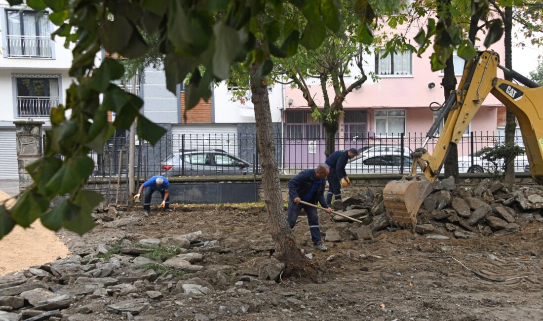 Osmangazi’de Mahalleler Yeni Park Alanlarıyla Güzelleşiyor Osmangazi Belediyesi, ilçenin dört