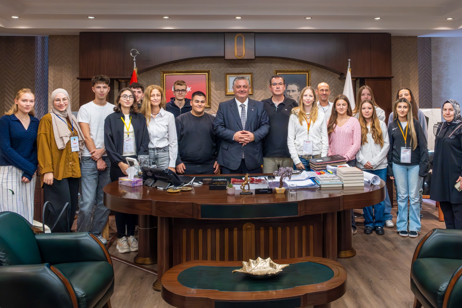 Yalova’nın Kardeş Şehri Rottenburg’dan Yalova Belediye Başkanı Mehmet Gürel’e Ziyaret