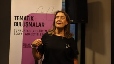 Nilüfer Belediyesi tarafından düzenlenen "Tematik Buluşmalar" kapsamında, Prof. Dr. Rüyam Küçüksüleymanoğlu, Cumhuriyet,