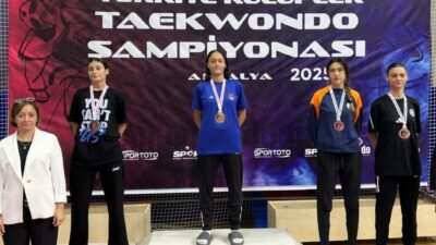 Osmangazili Taekwondocu Şevval Melek Kanbur’dan Bronz Madalya Osmangazi Belediyespor Taekwondo