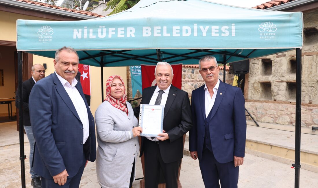 Ürünlü’de 275 Hak Sahibine İmarlı Tapu Sevinci Nilüfer Belediyesi, Ürünlü