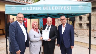 Ürünlü’de 275 Hak Sahibine İmarlı Tapu Sevinci Nilüfer Belediyesi, Ürünlü