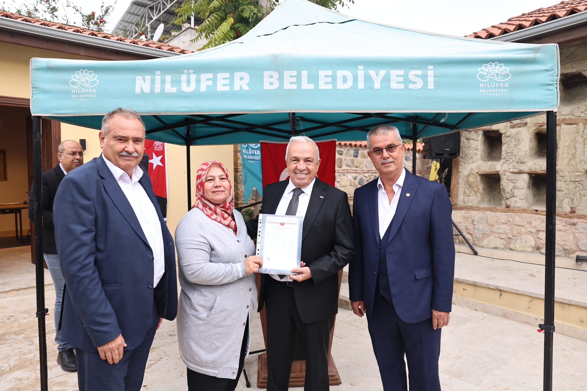 Ürünlü’de 275 Hak Sahibine İmarlı Tapu Sevinci Nilüfer Belediyesi, Ürünlü
