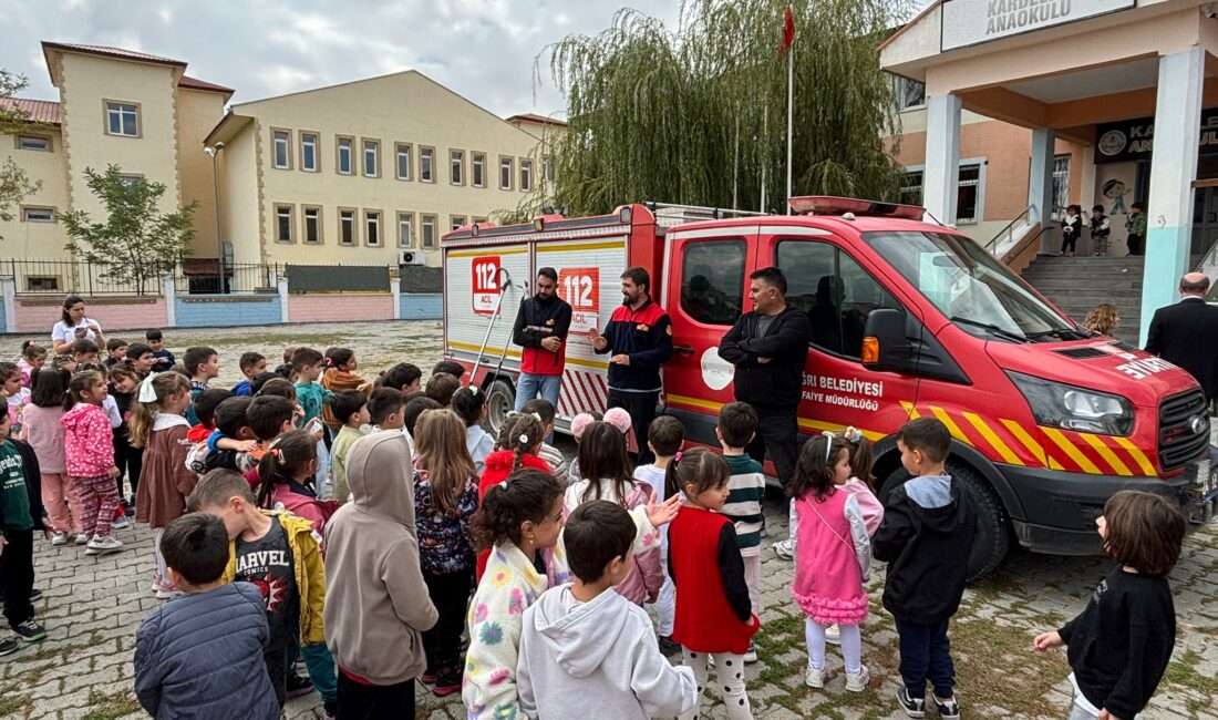 Ağrı Belediyesi İtfaiye Müdürlüğü’nden Öğrencilere Yangın Güvenliği Eğitimi Ağrı Belediyesi İtfaiye Müdürlüğü’nden Öğrencilere Yangın Güvenliği Eğitimi Ağrı Belediyesi