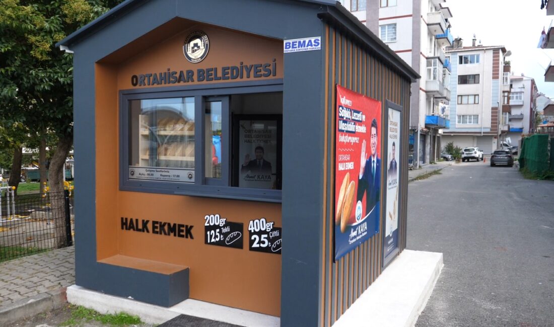 Ortahisar’da Halk Ekmek Büfelerinin Sayısı 8’e Çıktı Ortahisar Belediye Başkanı