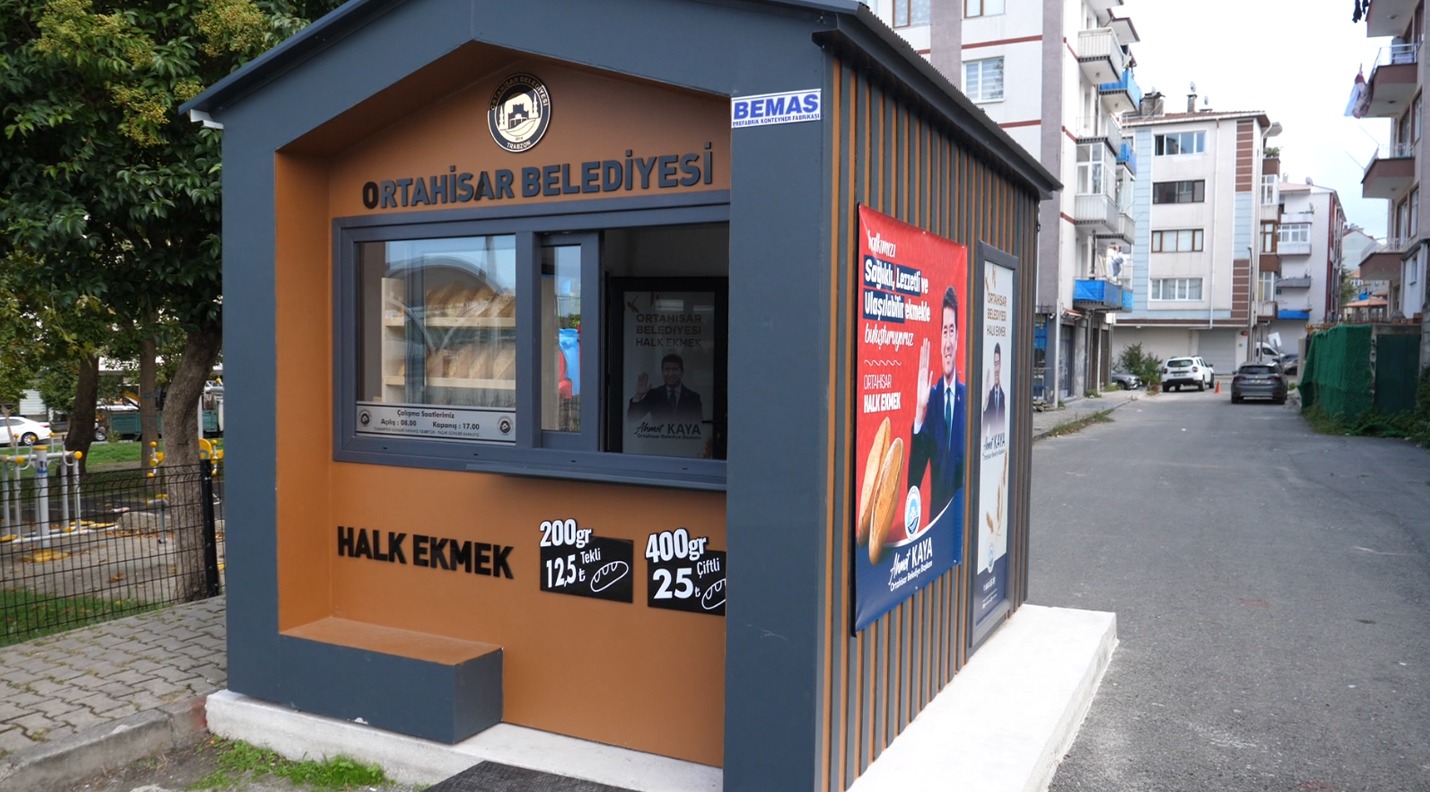 Ortahisar’da Halk Ekmek Büfelerinin Sayısı 8’e Çıktı Ortahisar Belediye Başkanı