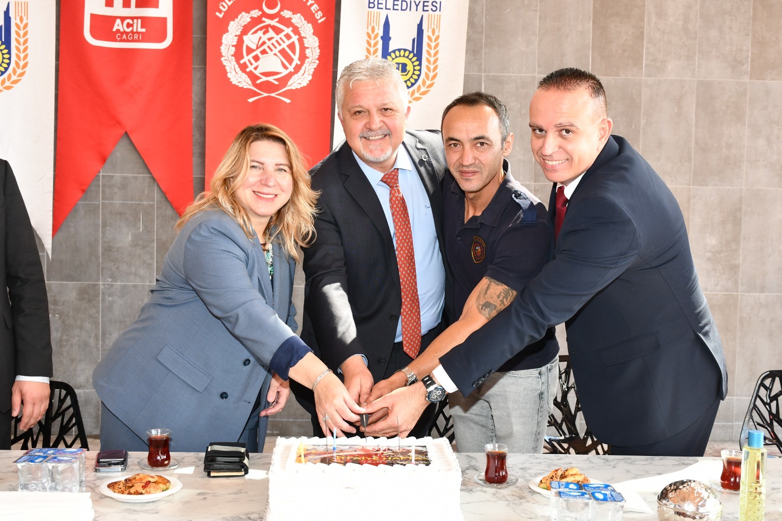 Lüleburgaz Belediye Başkanı Dr. Murat Gerenli’den Kahramanlara Ziyaret Lüleburgaz Belediye