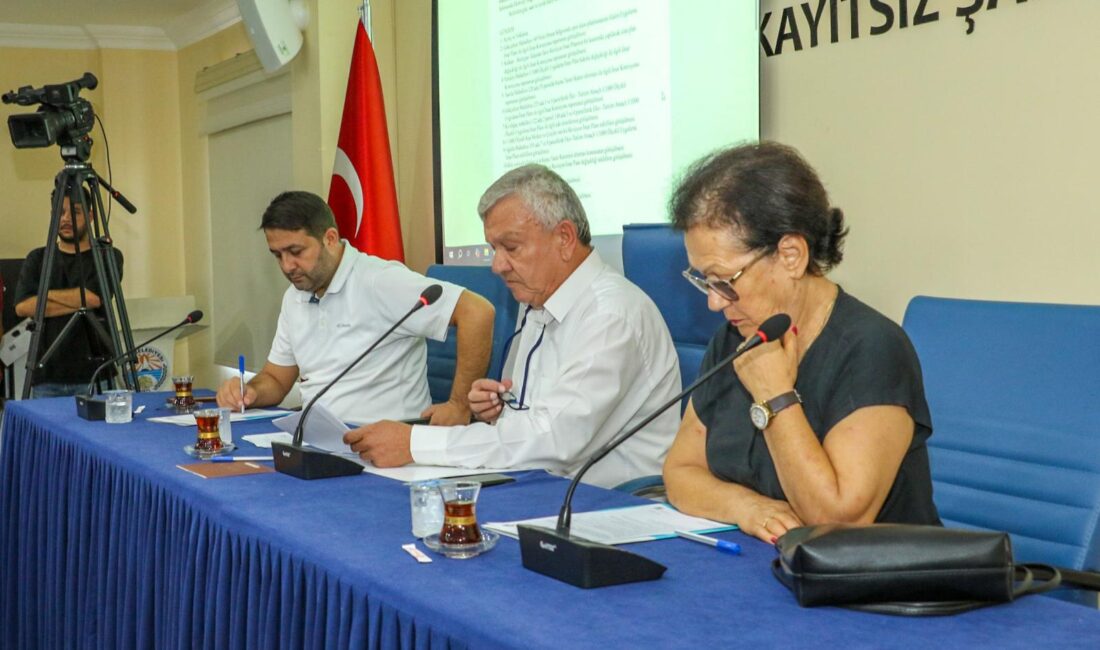 Kaş Belediyesi Ekim Ayı Meclis Toplantısı Yapıldı Kaş Belediyesinin ekim