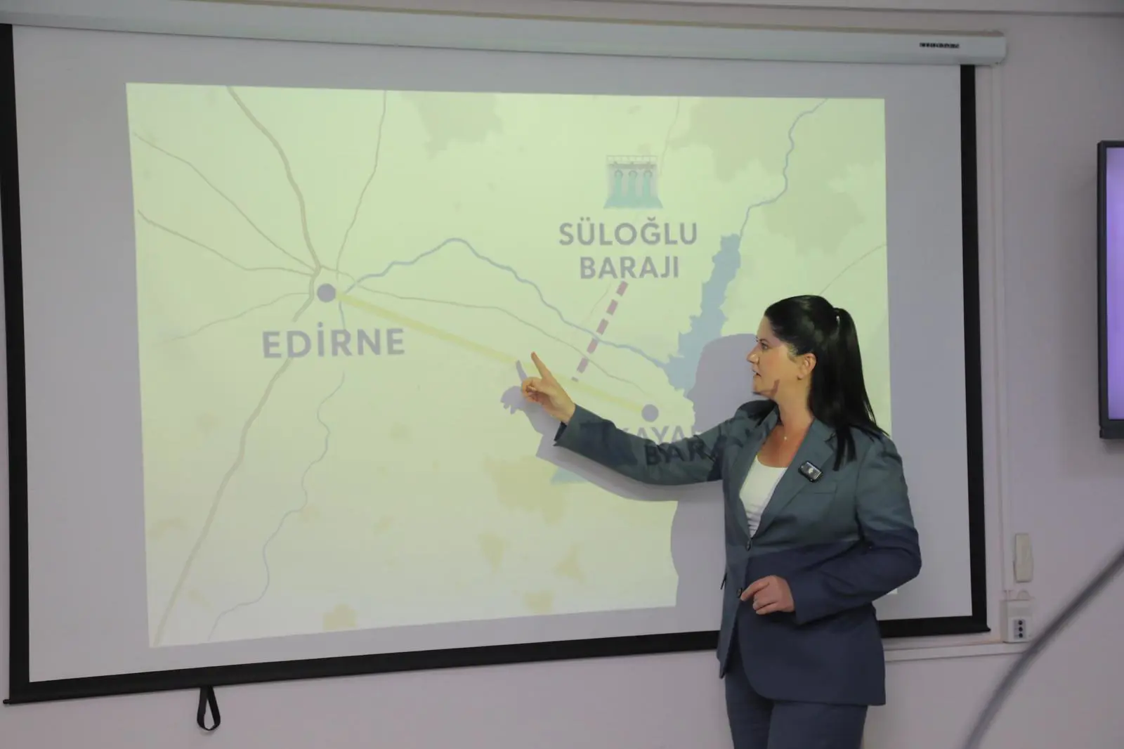 Edirne’de Süloğlu Hattına Geçiş Edirne Belediye Başkanı Av. Filiz Gencan,