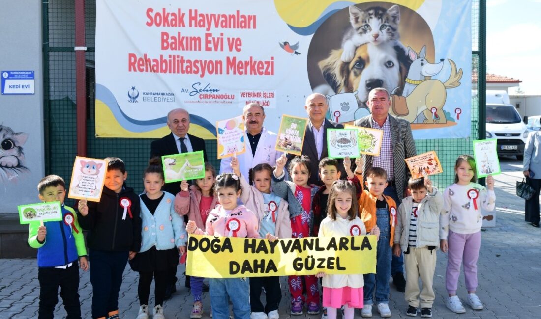 Kahramankazan’ın Minik Kalplerinden Patili Dostlara Ziyaret Kahramankazan Belediyesi tarafından 4