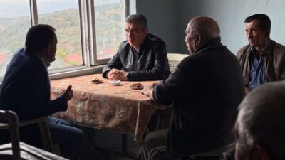 Soma Belediye Başkanı Sercan Okur, Kırsal Mahallelerde Vatandaşlarla Buluştu Soma