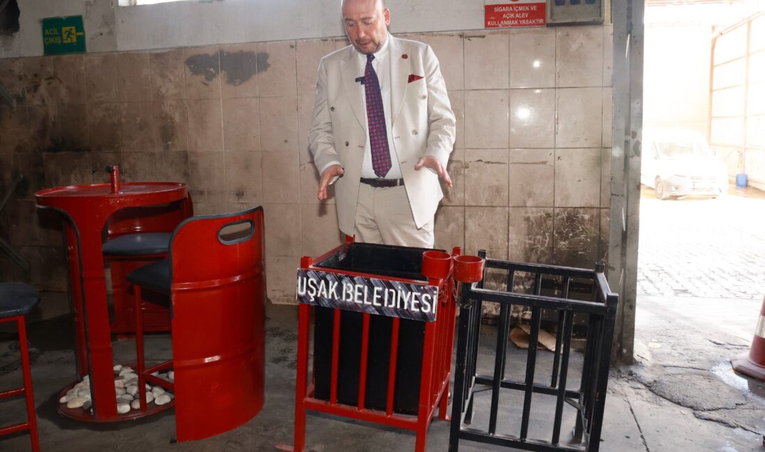 Uşak Belediyesi Geri Dönüşümün Başkenti Uşak’a Yakışır Dönüşümleri Hizmete Taşıyor
