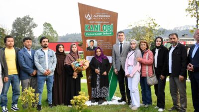Şehidin Vasiyeti Yerine Getirildi: Şehit Kani Obi Park Ve Çocuk