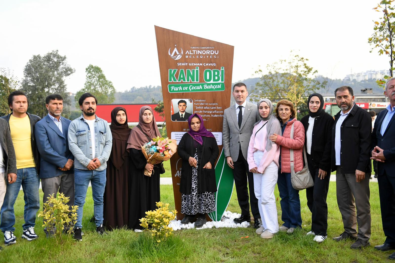 Şehidin Vasiyeti Yerine Getirildi: Şehit Kani Obi Park Ve Çocuk