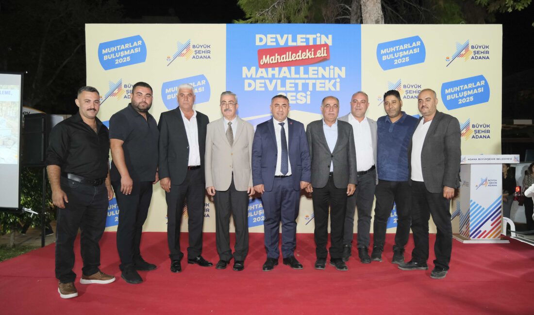 Güngör Geçer Yumurtalık’ta 4 İlçenin Muhtarlarıyla Buluşma Gerçekleştirdi Adana Büyükşehir