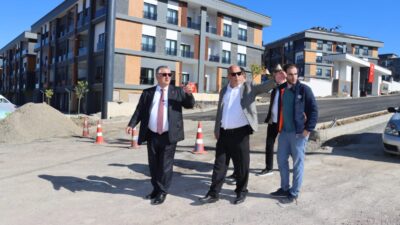 Yalova Belediye Başkanı Mehmet Gürel, Mustafakemalpaşa Mahallesi’nde Çalışmaları İnceledi Yalova