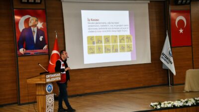 Ortahisar Belediyesi bünyesinde görev yapan personele, Temel İş Sağlığı ve