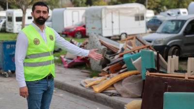 Buca Belediyesi, mobilya atıklarının çevreye zarar vermeden yerinde toplanarak bertaraf