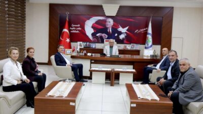 CHP’li Başkanlar, Kdz. Ereğli Belediye Başkanı Halil Posbıyık’ı Ziyaret Etti