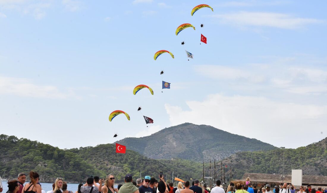 Ölüdeniz Hava Oyunları Festivali, Belcekız Plajı’nda Görkemli Bir Törenle Başladı