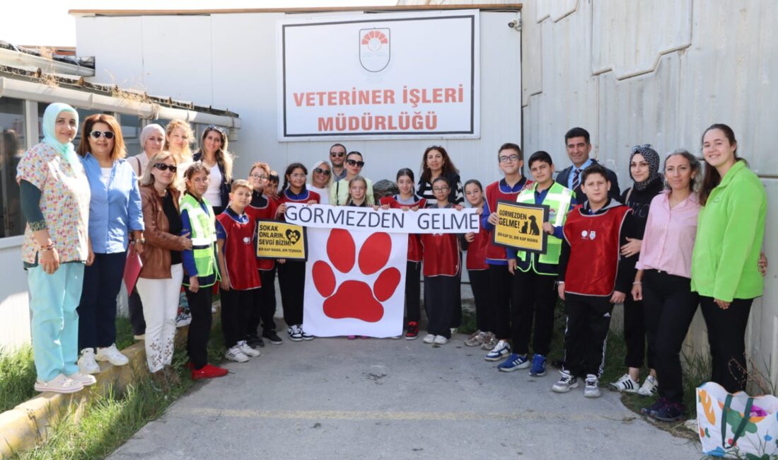 Yalovalı Öğrenciler ‘Görmezden Gelme’ Projesiyle Hayvan Barınağını Ziyaret Etti Yalova’da