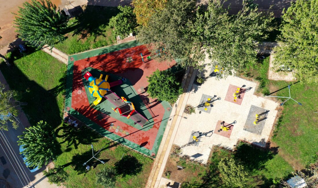 Muratpaşa’nın Parkları Yenileniyor Muratpaşa Belediyesi Park ve Bahçeler Müdürlüğü, ilçedeki