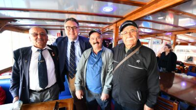 Fethiye Belediyesi’nden Gaziler, Şehit Yakınları ve Emeklilere Unutulmaz Tekne Gezisi