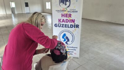 Yunusemre Belediye Başkanı Semih Balaban'ın eşi Serap Balaban'ın öncülüğünde başlatılan