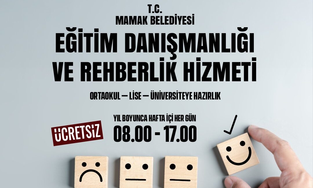 Mamak Belediyesi’nden Öğrencilere Ücretsiz Danışmanlık Hizmeti Eğitime ve öğrencilere verdiği