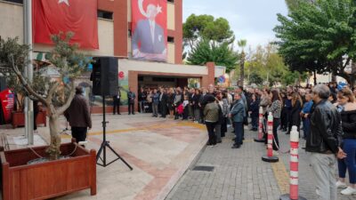 Efeler Belediyesi Ulu Önder Atatürk’ü Andı Ulu Önder Gazi Mustafa