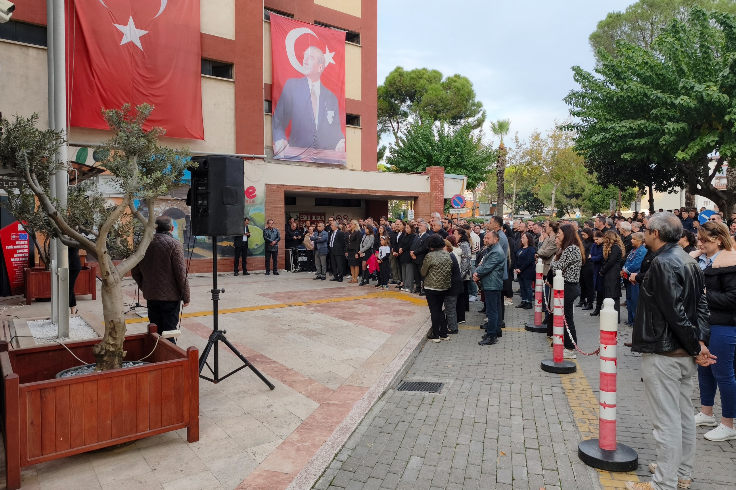 Efeler Belediyesi Ulu Önder Atatürk’ü Andı Ulu Önder Gazi Mustafa
