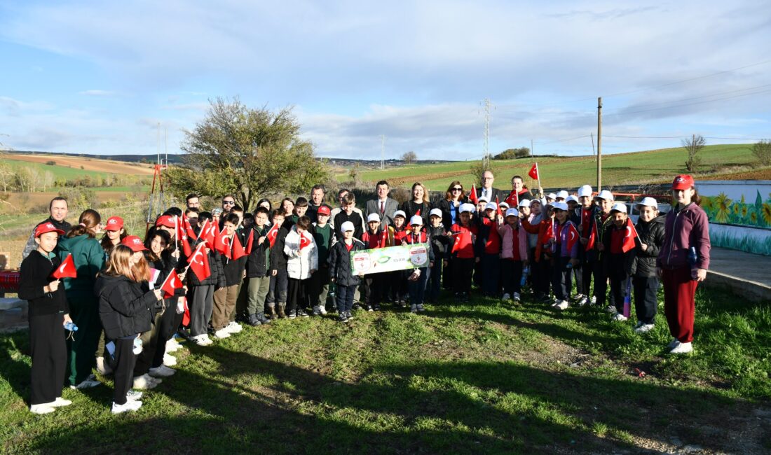 Malkara Belediye Başkanı Nergiz Karaağaçlı Öztürk’ten Fidan Dikimine Destek Pirinççeşme
