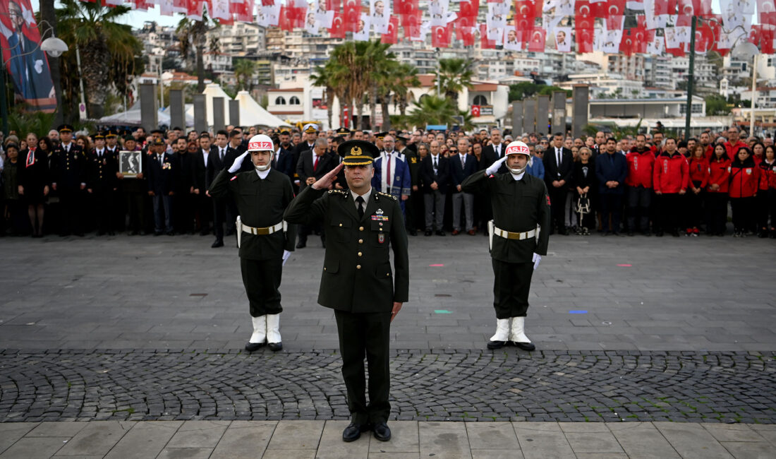 Kuşadası Atasını Saygı Ve Özlemle Andı Kuşadası Atasını Saygı Ve Özlemle Andı Türkiye Cumhuriyeti’nin kurucusu Ulu