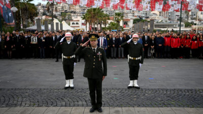 Kuşadası Atasını Saygı Ve Özlemle Andı Türkiye Cumhuriyeti’nin kurucusu Ulu