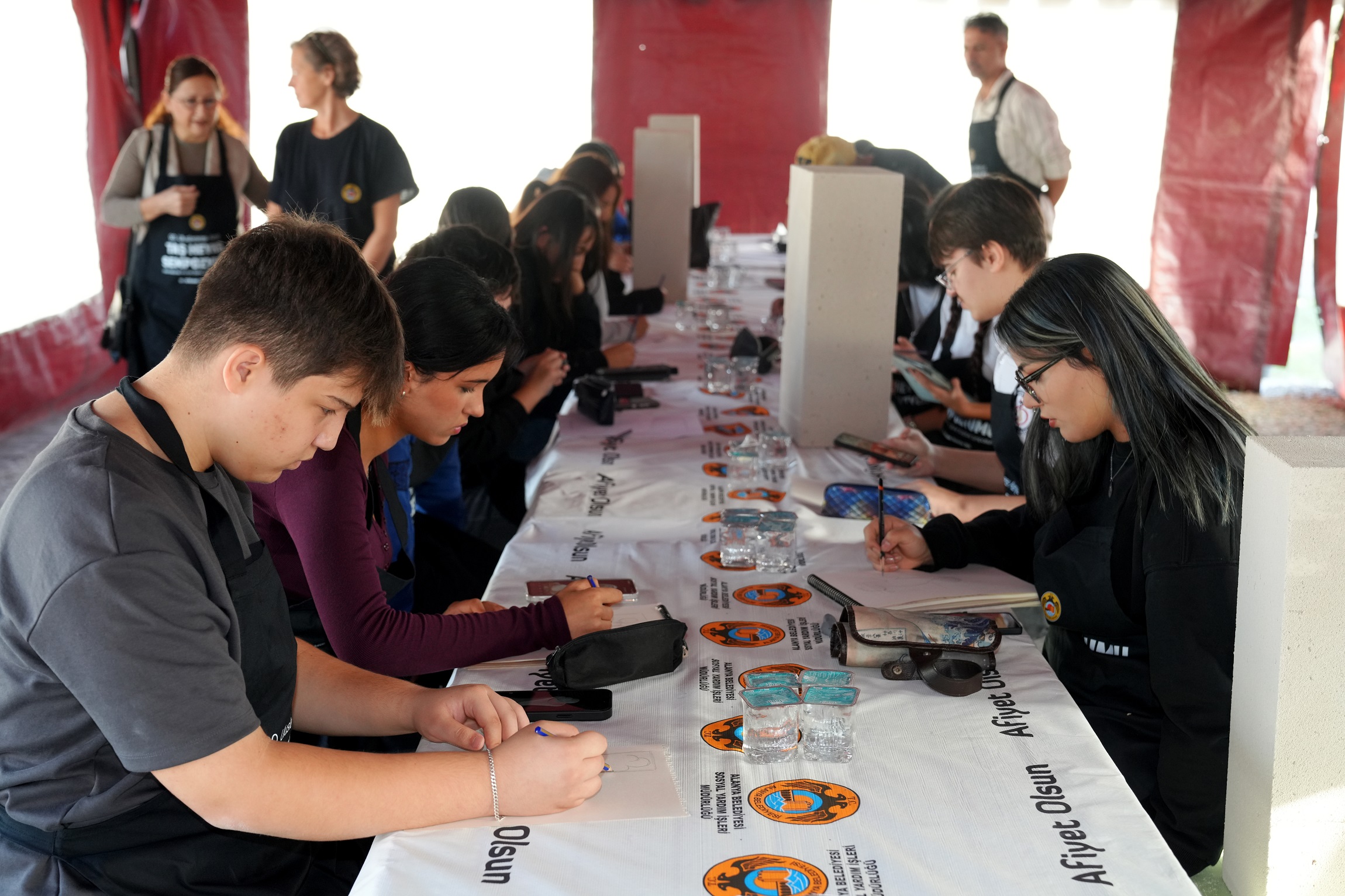 20. Uluslararası Alanya Taş Heykel Sempozyumu kapsamında Alanya Güzel Sanatlar