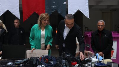 Çankaya’dan Geri Dönüşüme Katkı Belediyesi çalışanları, Avrupa Atık Azaltım Haftası