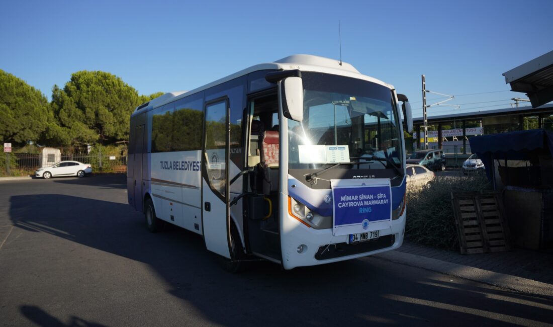 Tuzla’da Ücretsiz Ring Seferleriyle Büyük Kolaylık Tuzla Belediyesi’nin ücretsiz ring