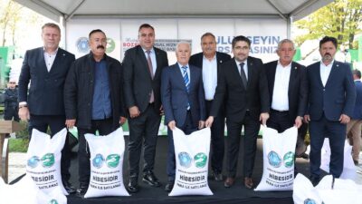 Bursa Büyükşehir’den Çiftçiye Yerli Tohum Desteği Bursa Büyükşehir Belediyesi, Mustafakemalpaşa