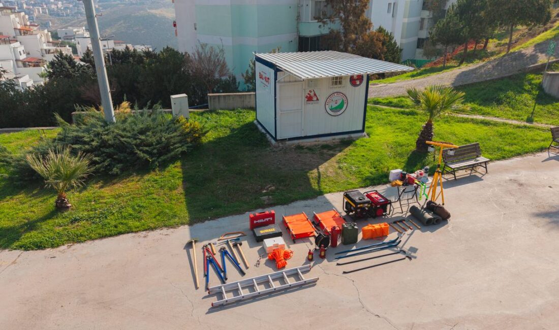 Balçova Belediyesi’nden Afetlere Karşı Hazırlık: 8 Noktada Afet Tankı Balçova