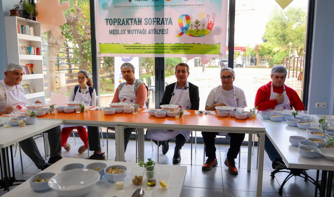 Başkan Anıl Yetişkin Özel Bireylerle Üretmenin Değerini Paylaştı Efeler Belediye