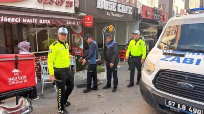 Kdz. Ereğli Belediyesi Zabıta Müdürlüğü ekipleri, emniyet güçlerinin desteğiyle
kaldırım işgallerine