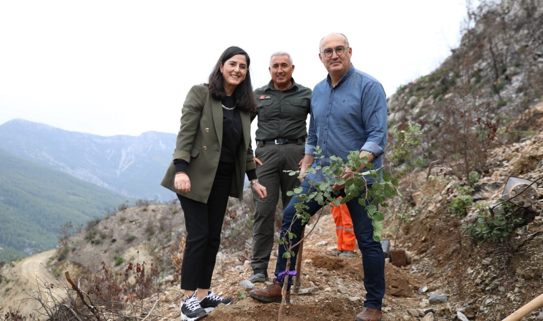 Fidanlar Kadına Karşı Şiddetle Mücadele İçin Toprakla Buluştu Fidanlar Kadına Karşı Şiddetle Mücadele İçin Toprakla Buluştu Alanya Belediyesi,