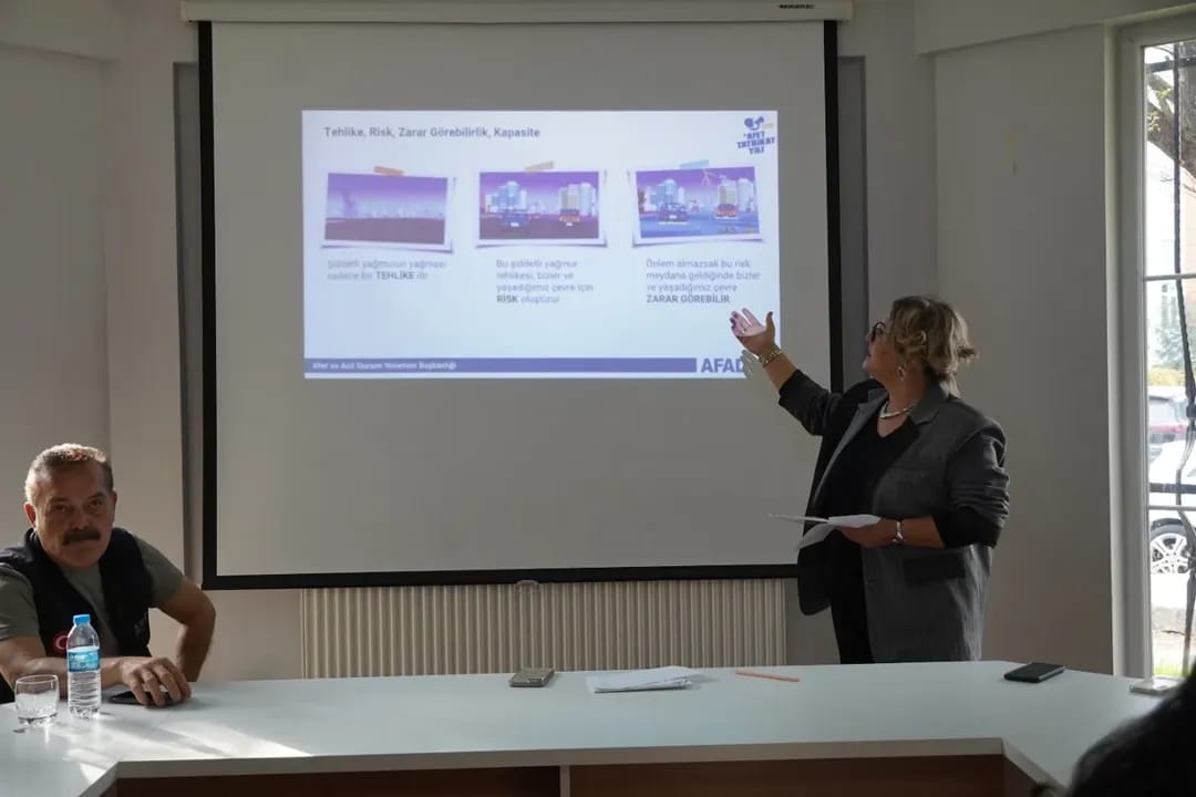 Atakum’da Afet Bilinçlendirme Eğitimleri Son Hız Atakum Belediyesi, sivil toplum