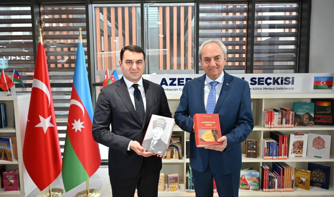 Antalya Kütüphanesi’nde “Azerbaycan Seçkileri” Azerbaycan Cumhuriyeti Türkiye Büyükelçiliği, Azerbaycan Kültür