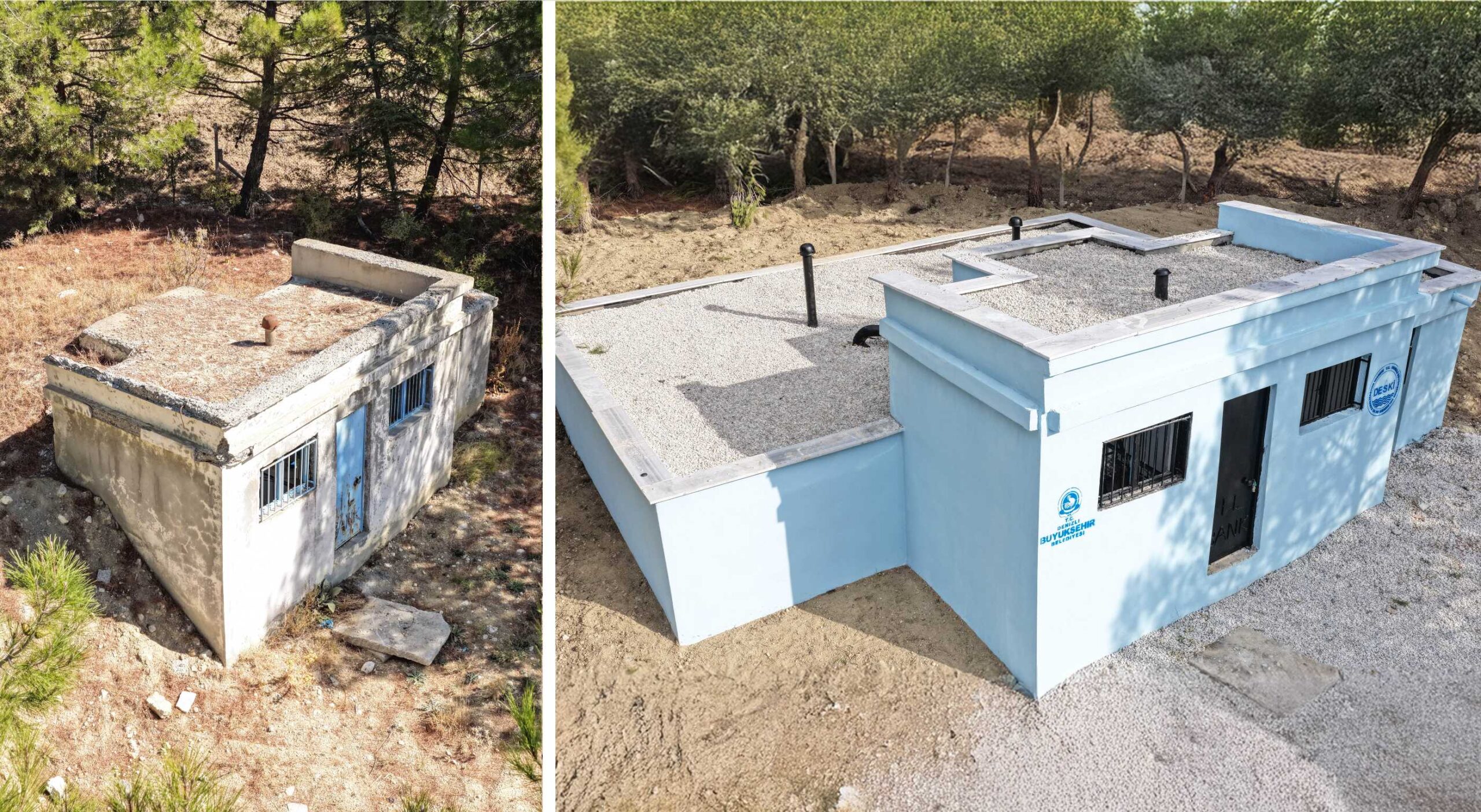 DESKİ’den 12 İlçede 29 Su Deposunda Kapsamlı Bakım Denizli Su