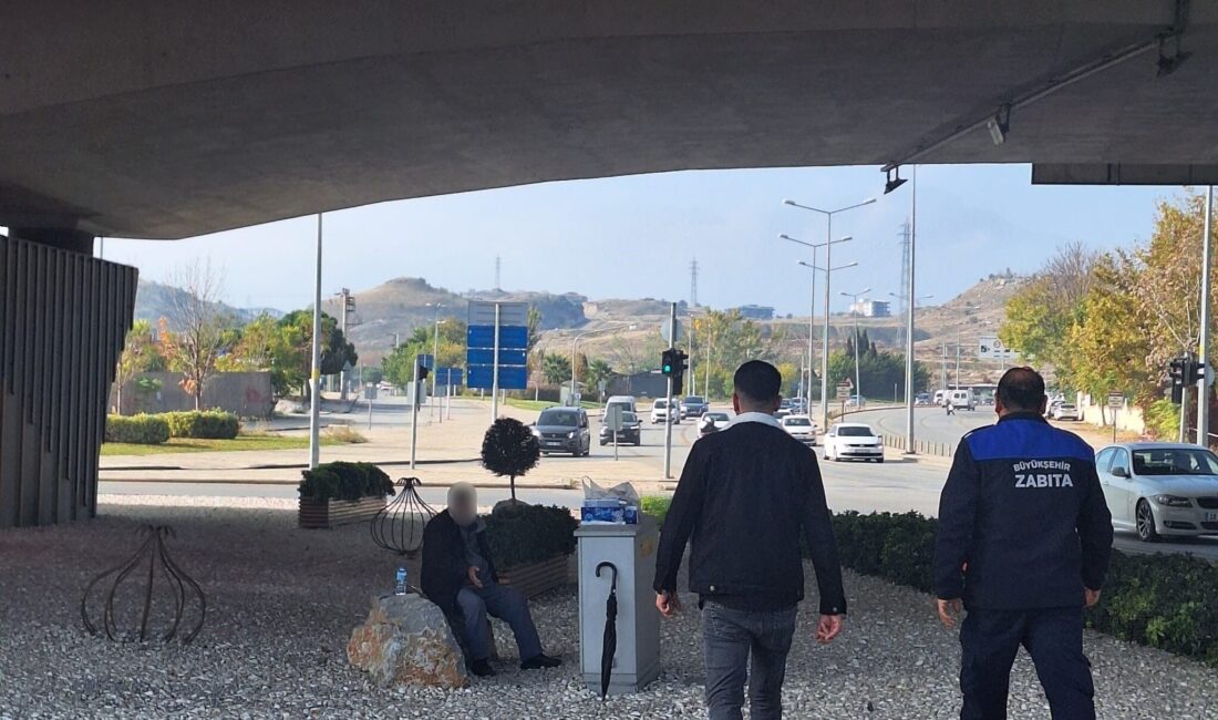 Denizli Büyükşehir Zabıta’dan Dilencilere Sıkı