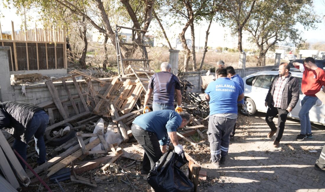 Dalaman Belediyesi tarafından başlatılan temizlik seferberliği altıncı haftada da başarıyla