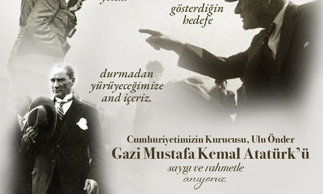 Etimesgut Belediyesi’nden 10 Kasım Atatürk’ü Anma Günü Mesajı Görüntülenme: 14