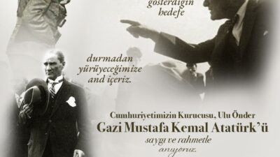 Etimesgut Belediyesi’nden 10 Kasım Atatürk’ü Anma Günü Mesajı Görüntülenme: 4