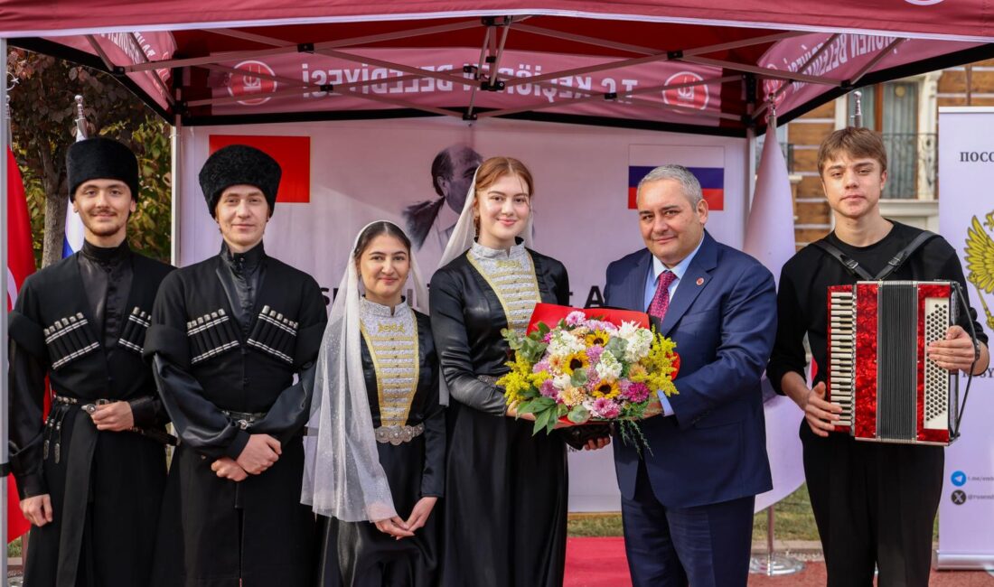 Kaysın Kuliyev’in Yeni Büstü Törenle Açıldı Keçiören Belediyesi ile Rusya